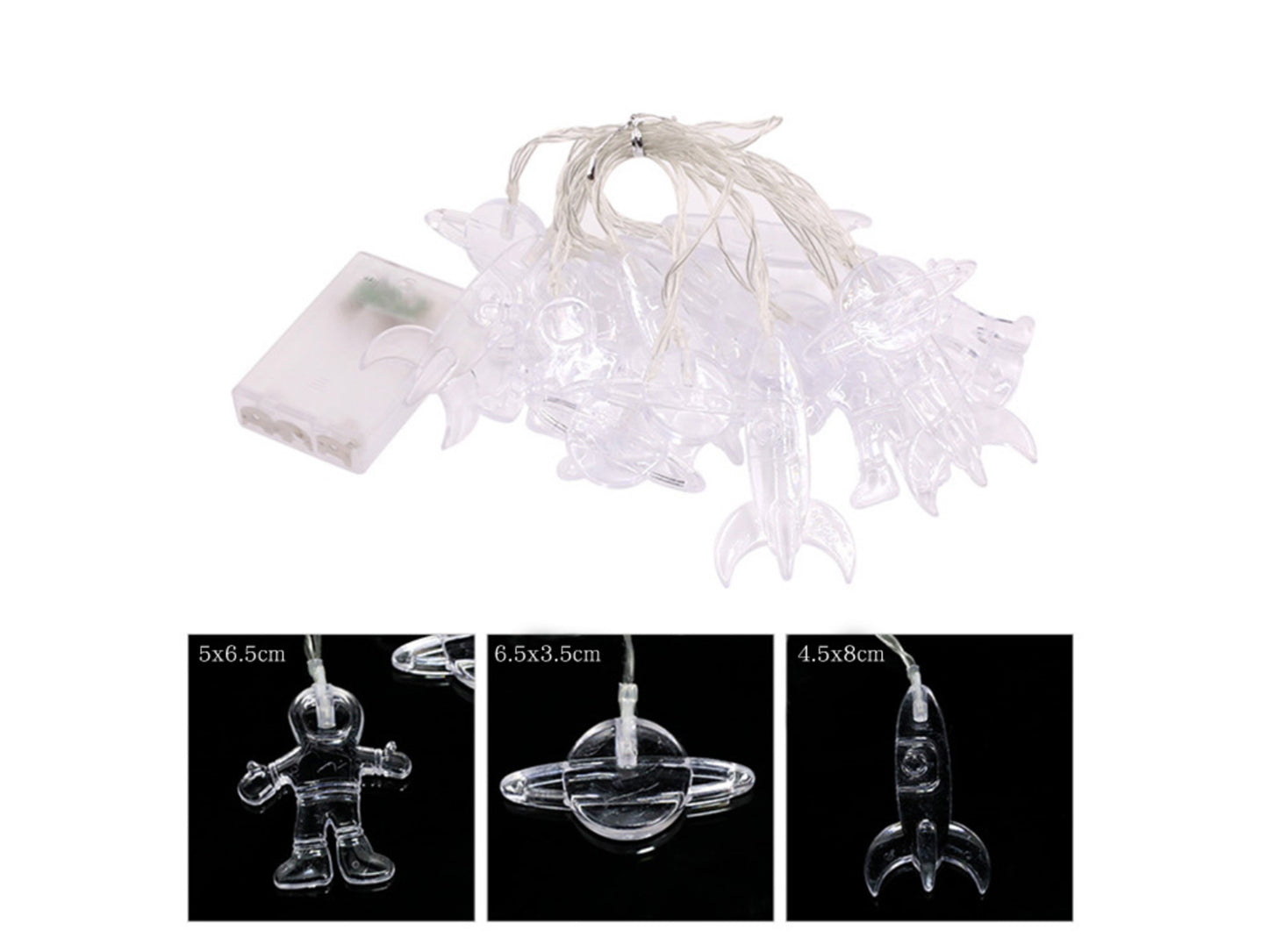 Astronaut Space Fairy String Lights