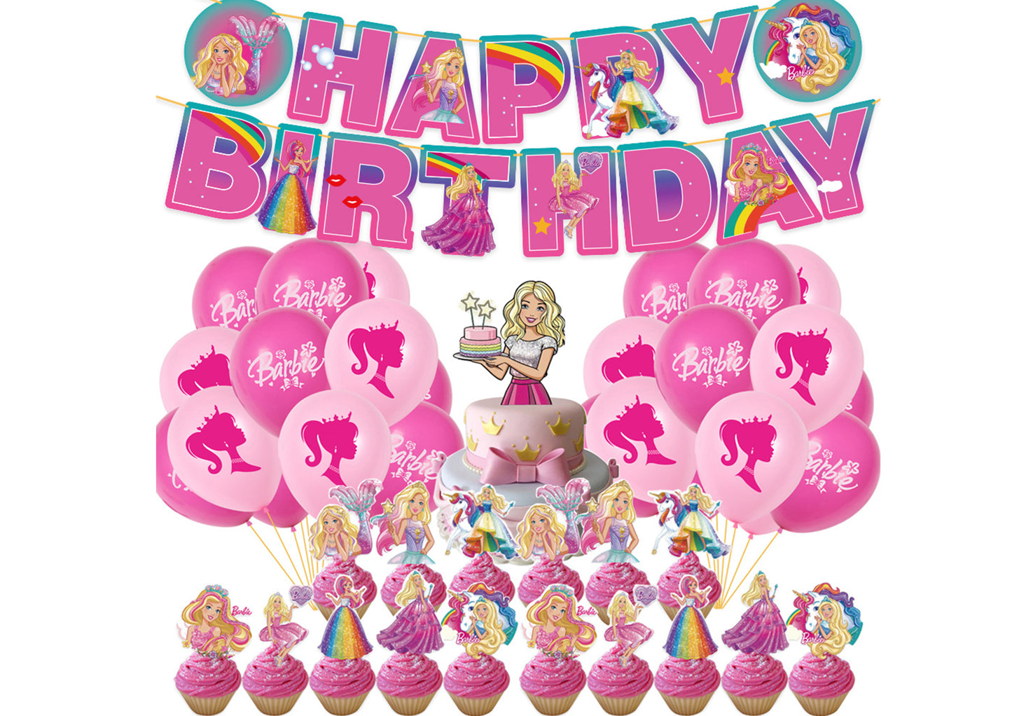 Barbie Birthday Decorations
