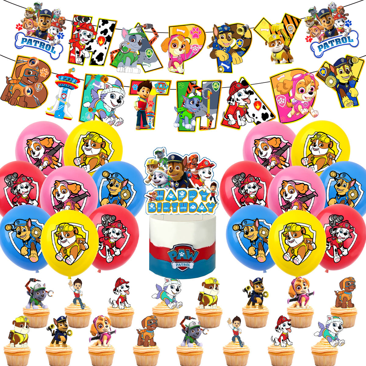 PAW Patrol Birthday Decorations