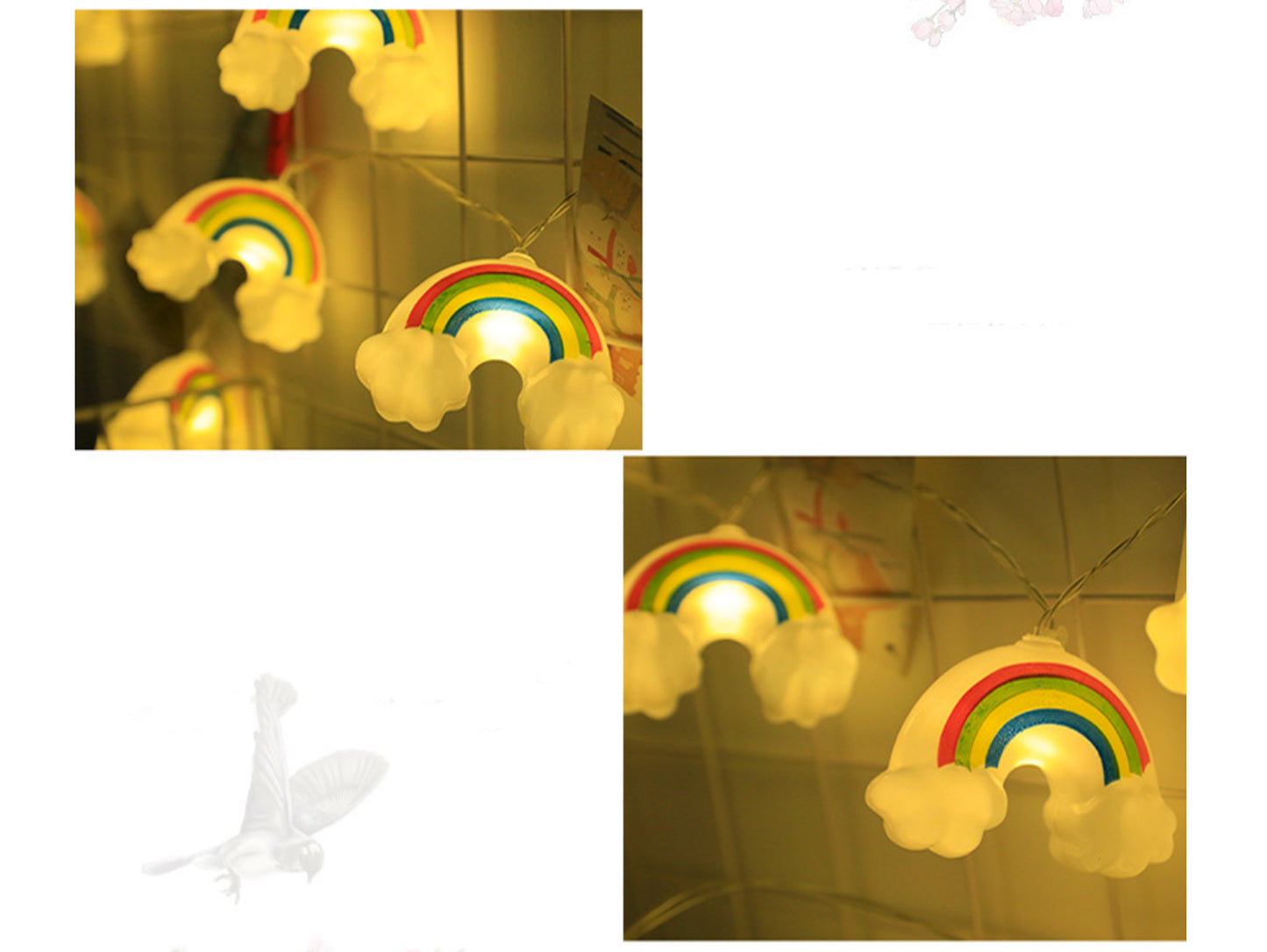 Rainbow Fairy String Lights
