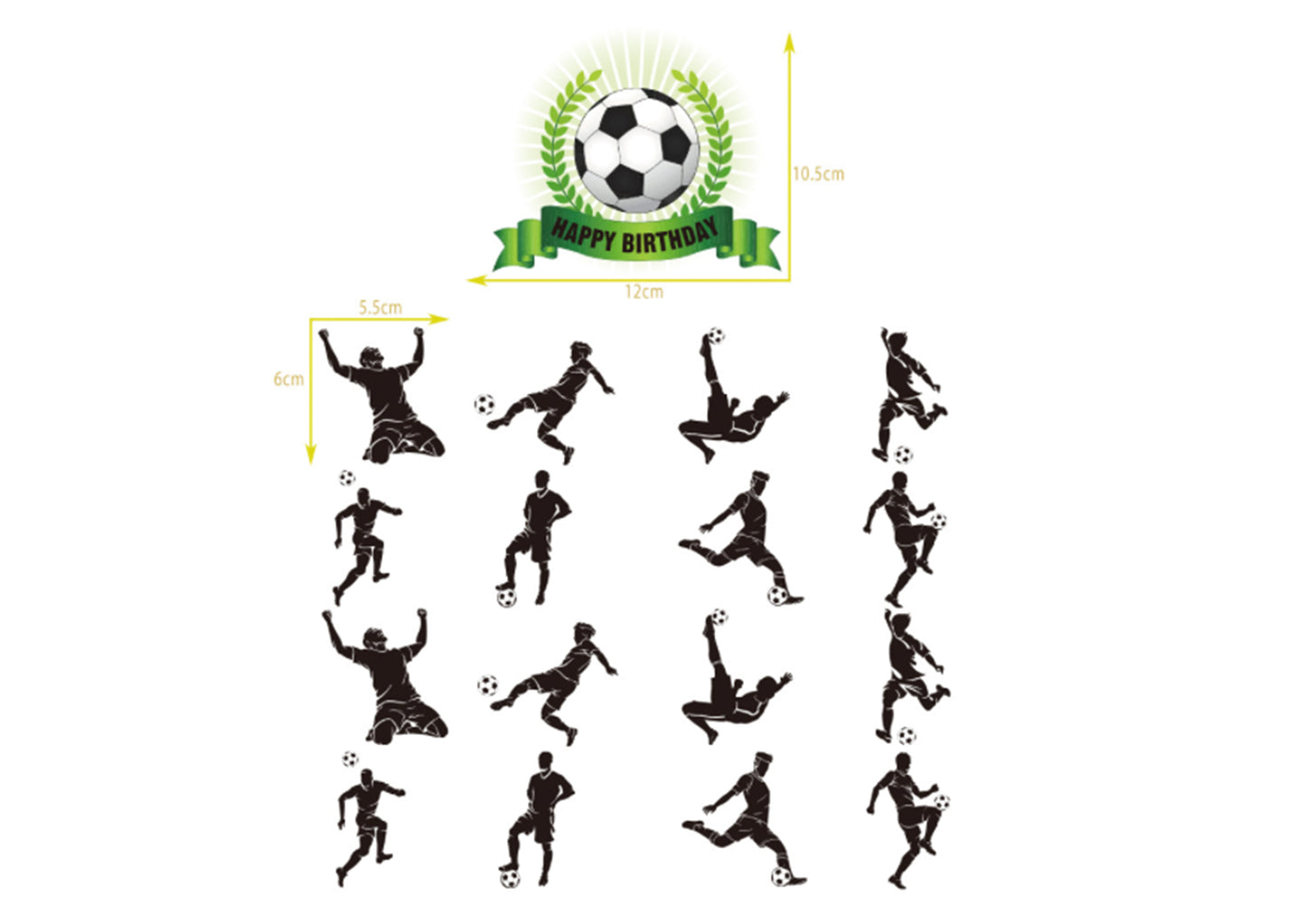 Football Cake Toppers