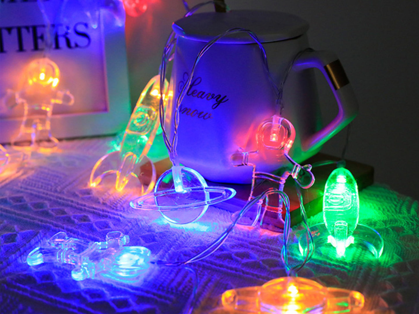 Astronaut Space Fairy String Lights