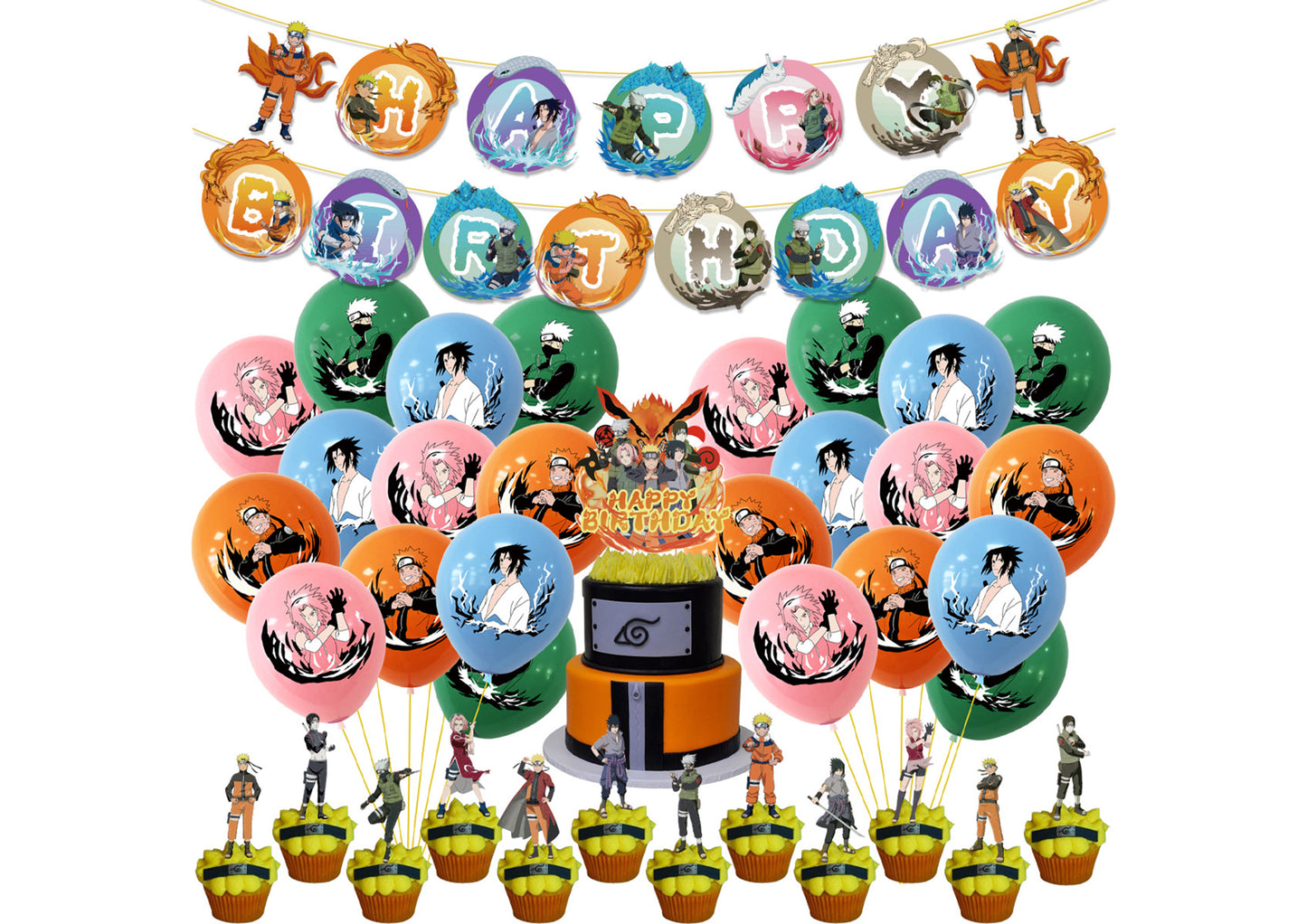 Naruto Birthday Party Decorations