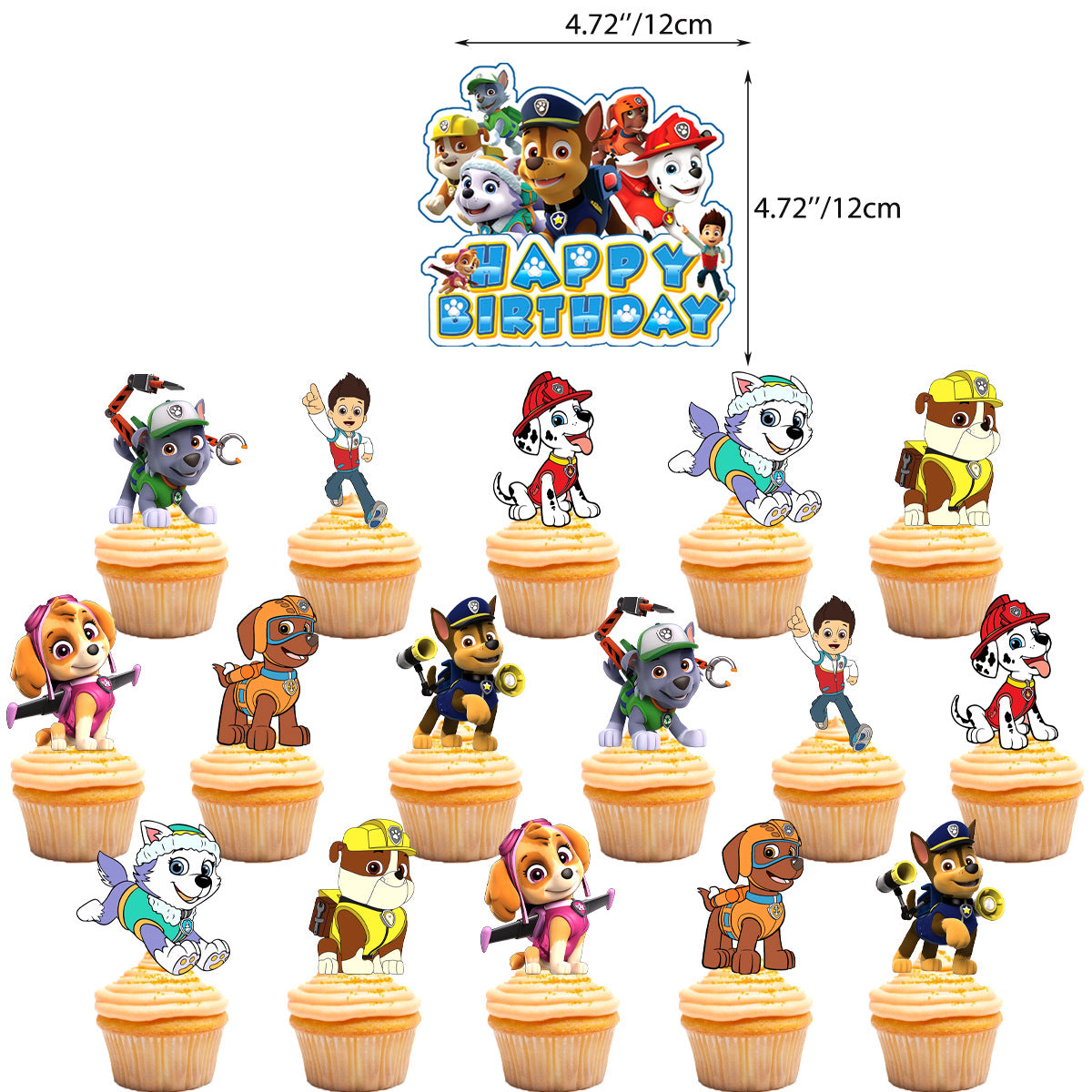PAW Patrol Cake Toppers