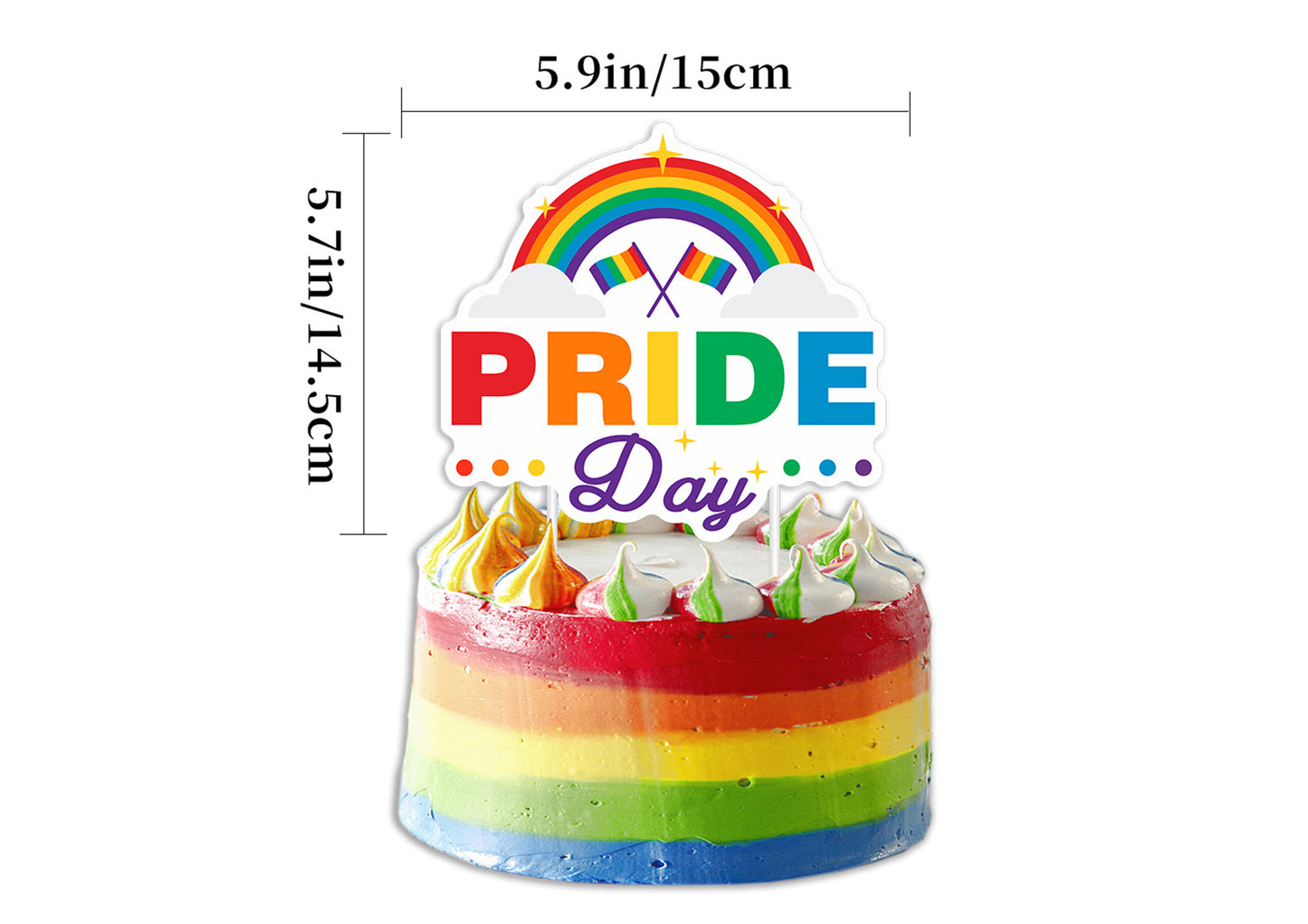 Pride LGBT Cake Toppers