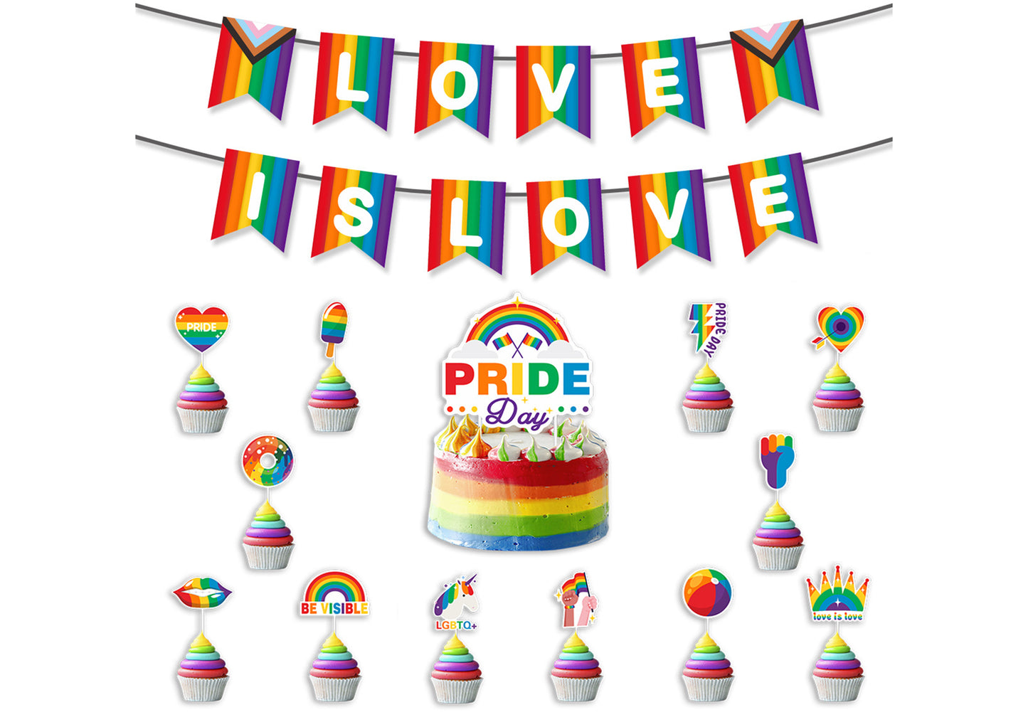 Pride LGBT Party Decorations