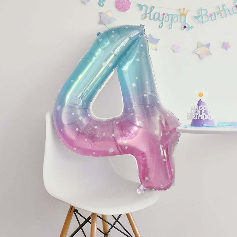 Starry Mermaid Balloons