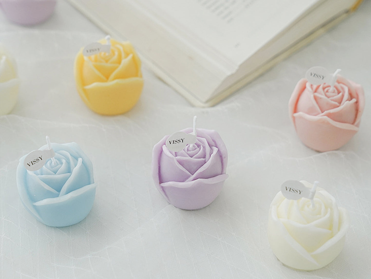 Rose Candle