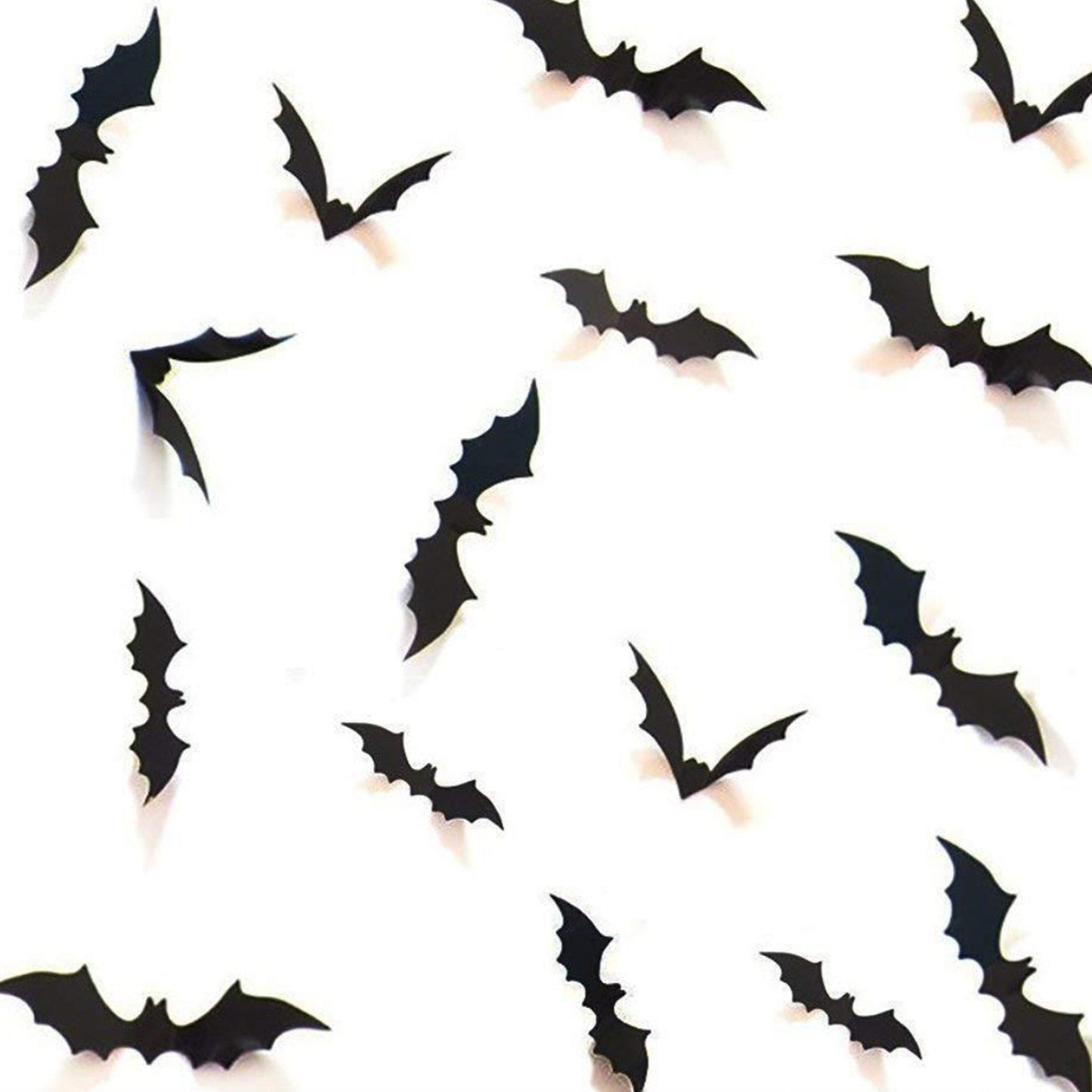 3D Bats Wall Decor, Halloween Decorations