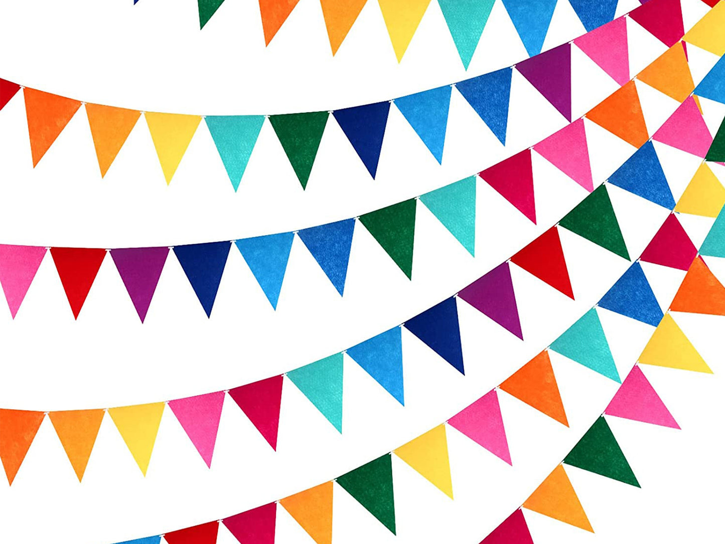 Party Bunting Banner, Colorful Party Bunting