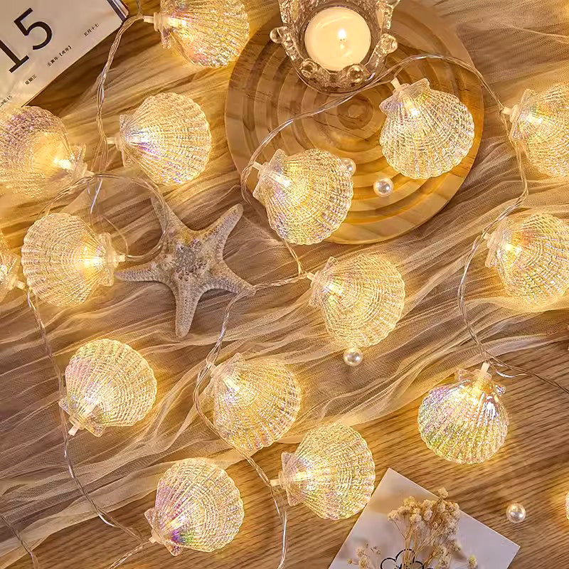 Seashell Fairy String Lights