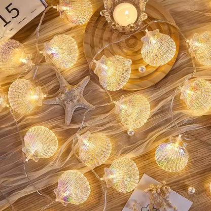 Seashell Fairy String Lights