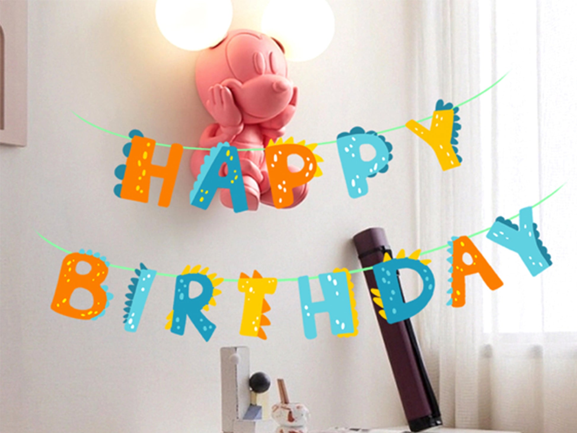 Dinosaur Birthday Banner