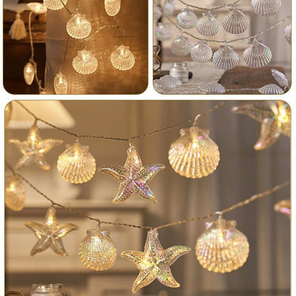 Seashell Fairy String Lights