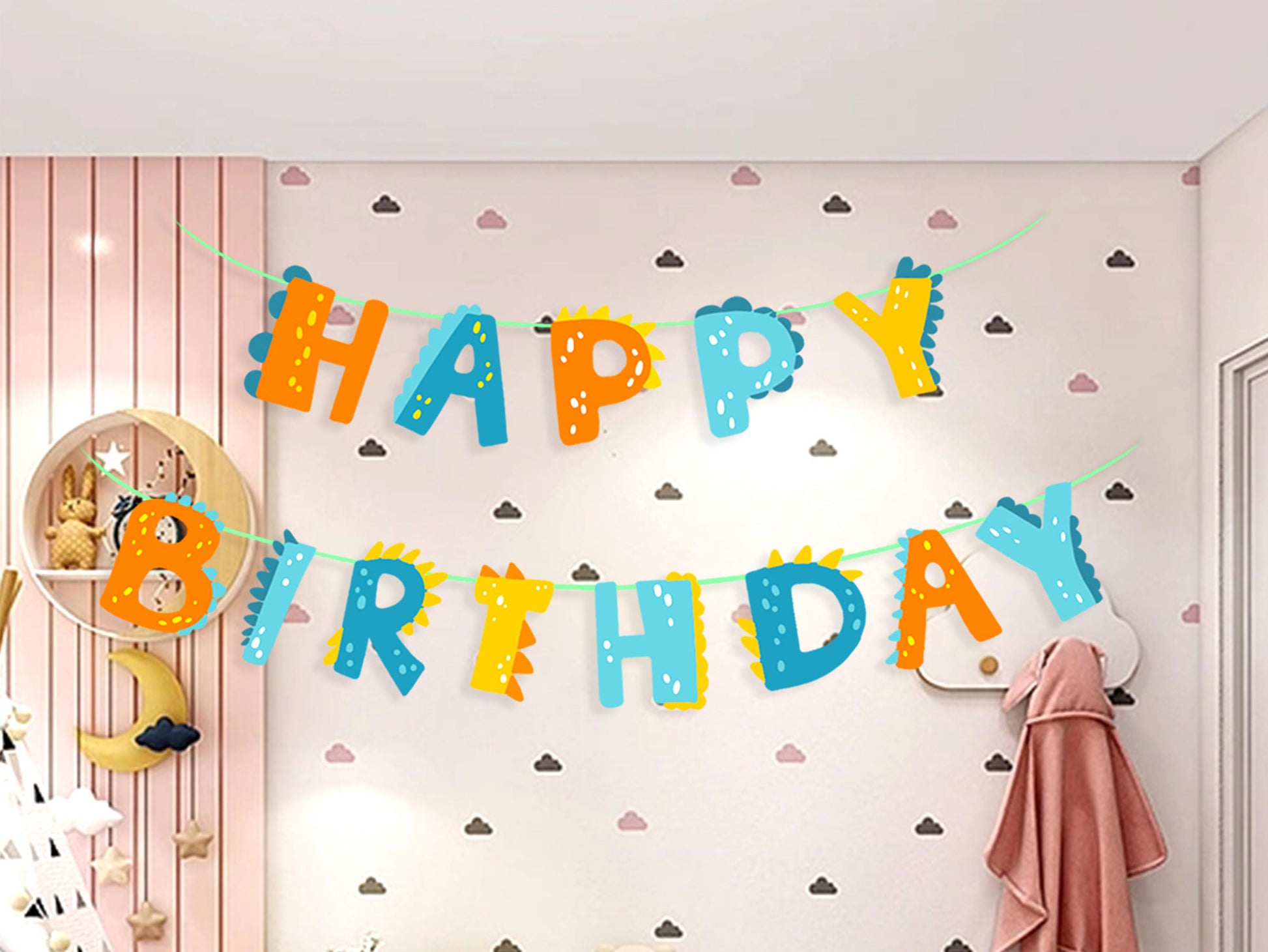 Dinosaur Birthday Banner