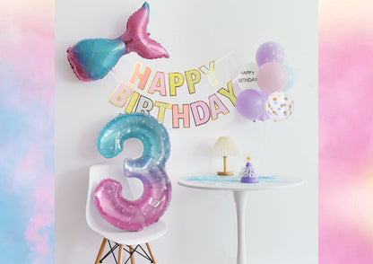 Starry Mermaid Balloons