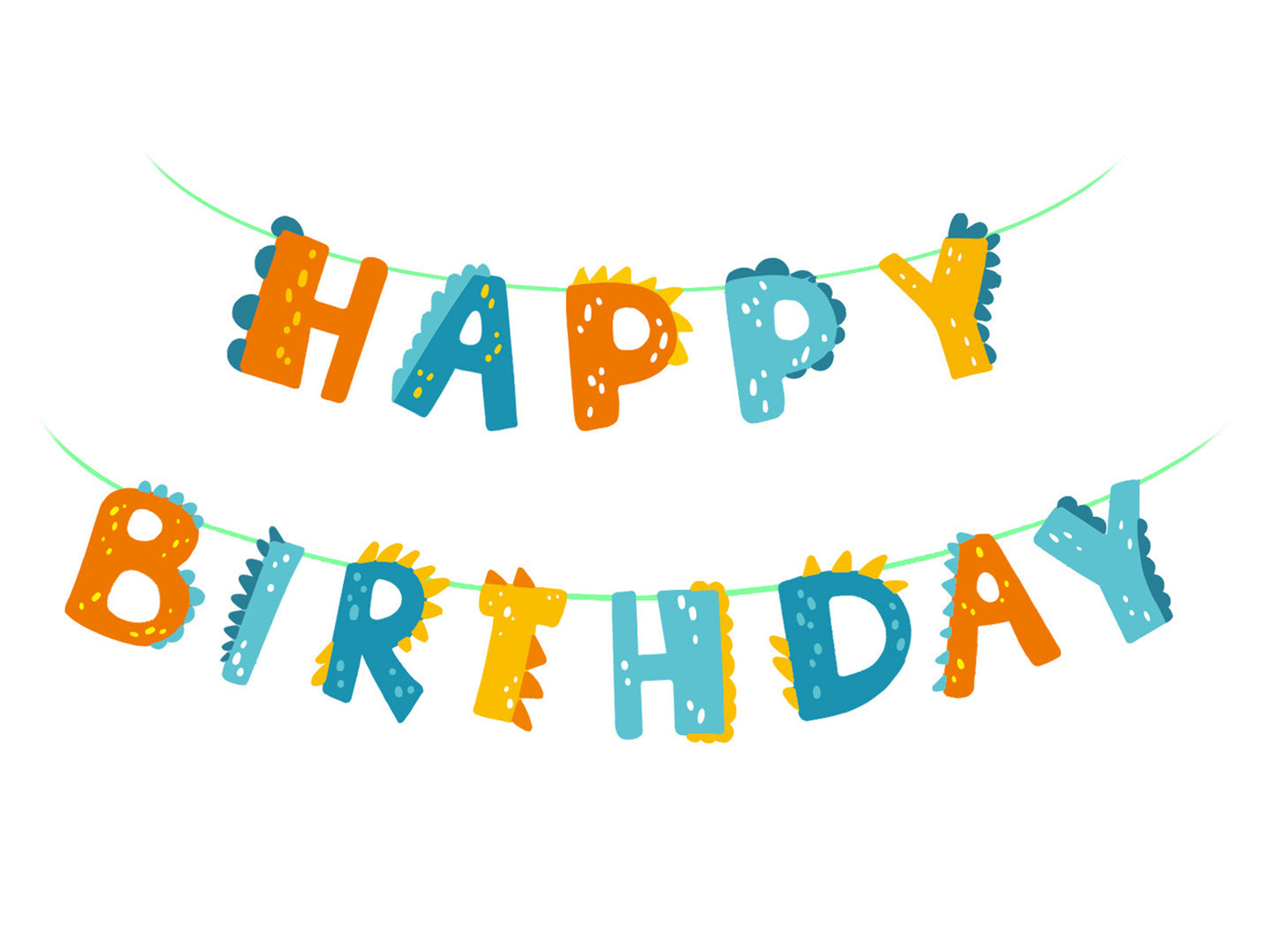 Dinosaur Birthday Banner