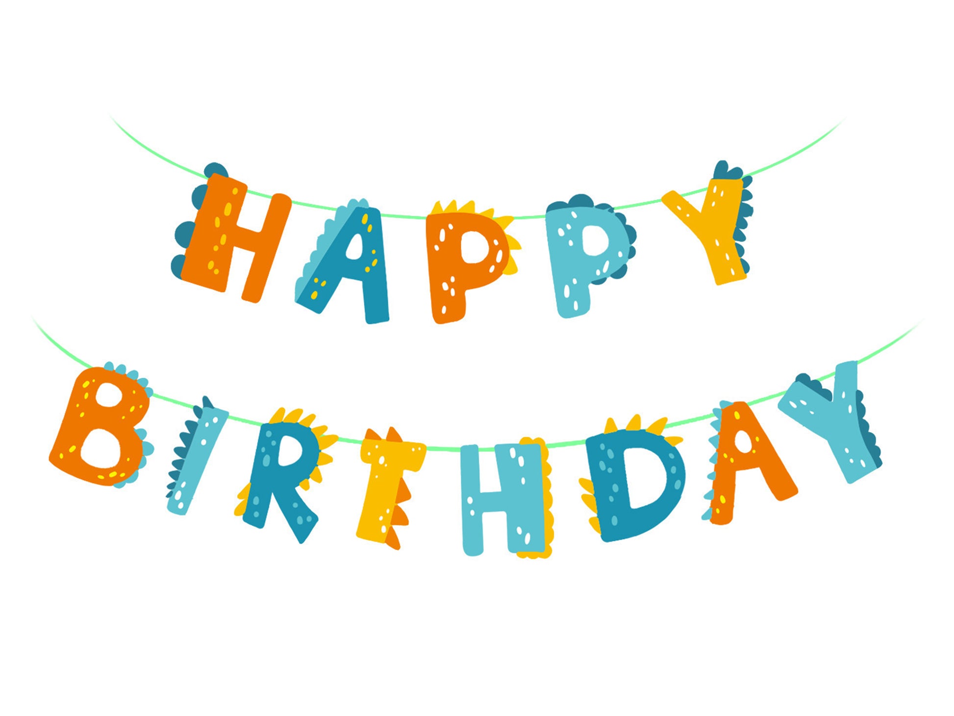 Dinosaur Birthday Banner