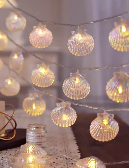 Seashell Fairy String Lights
