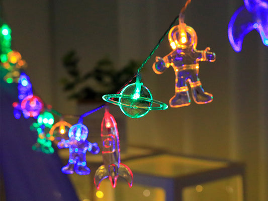 Astronaut Space Fairy String Lights