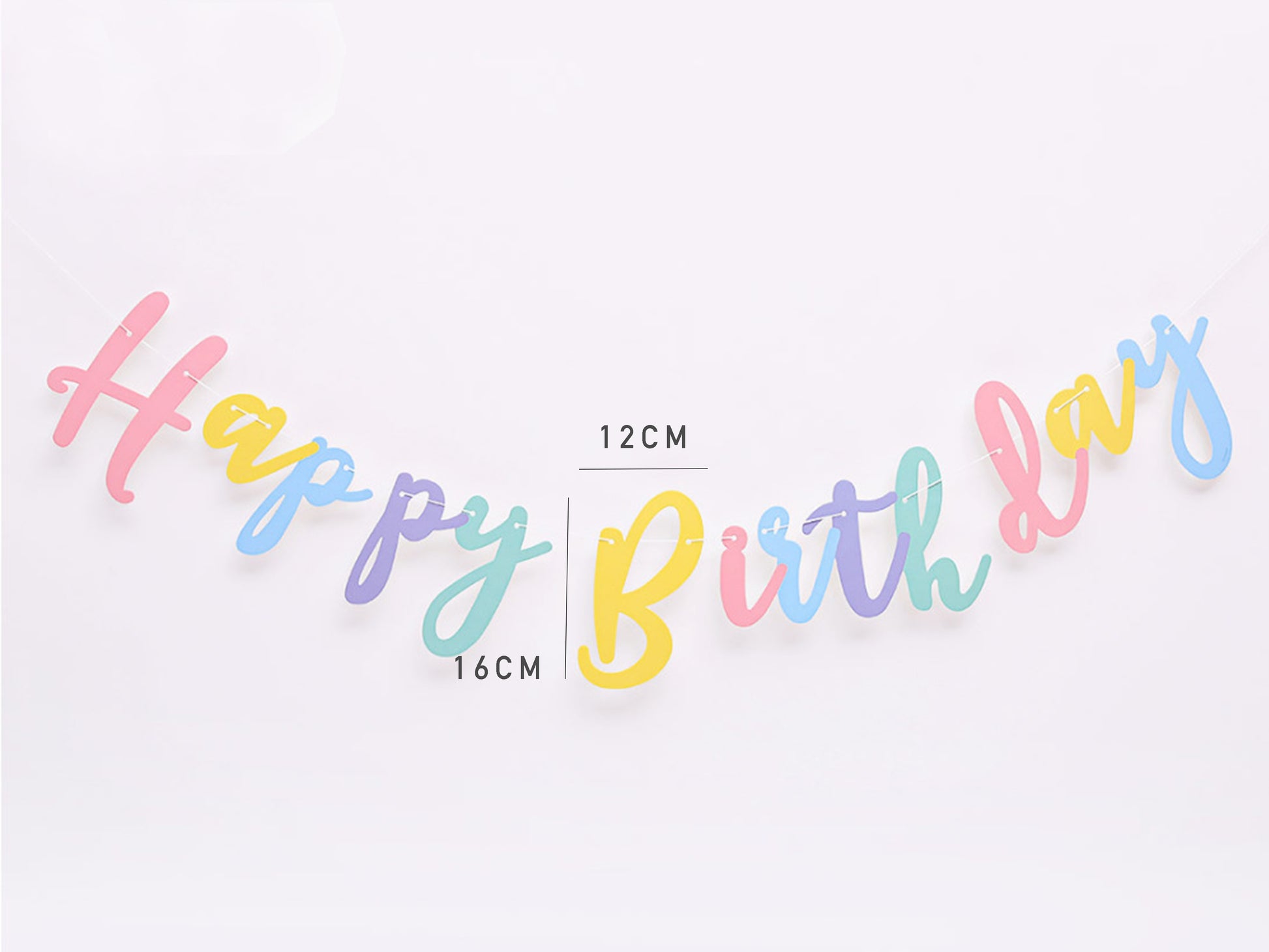 Macaron Birthday Banner