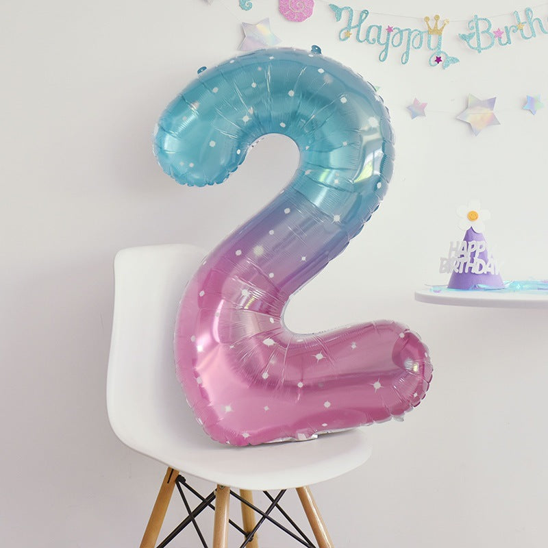Starry Mermaid Balloons