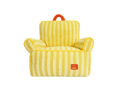 Yello Cat Puppy Sofa Bed, Plush Pet Lounger Couch, Warm Cuddler Soft Pet Chair