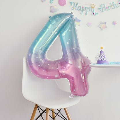 Starry Mermaid Balloons