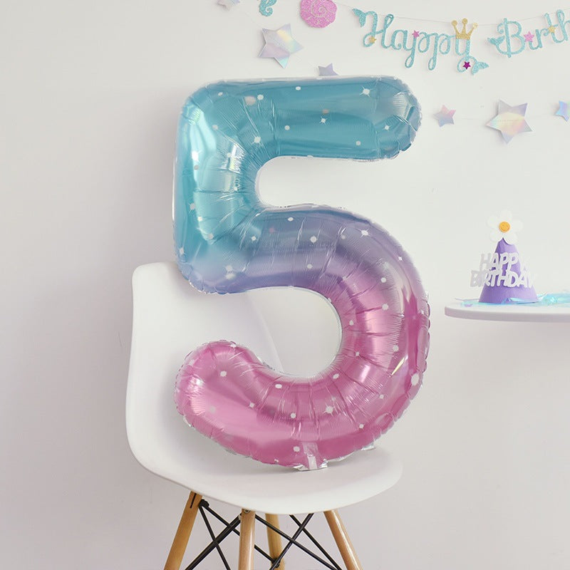 Starry Mermaid Balloons