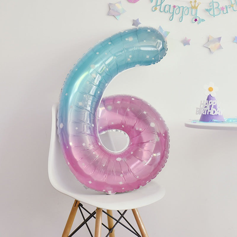 Starry Mermaid Balloons