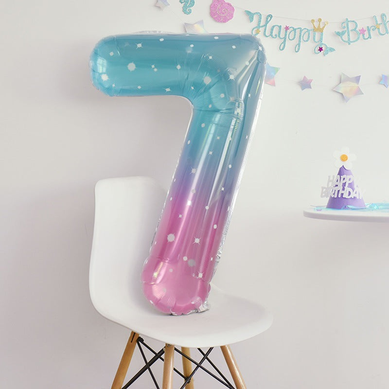 Starry Mermaid Balloons