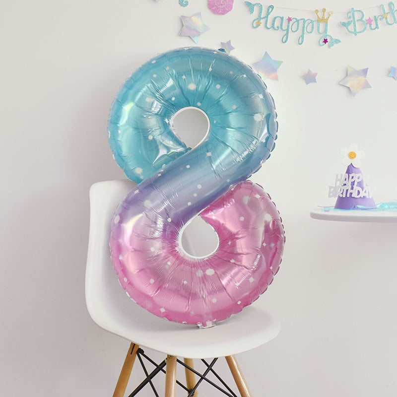 Starry Mermaid Balloons