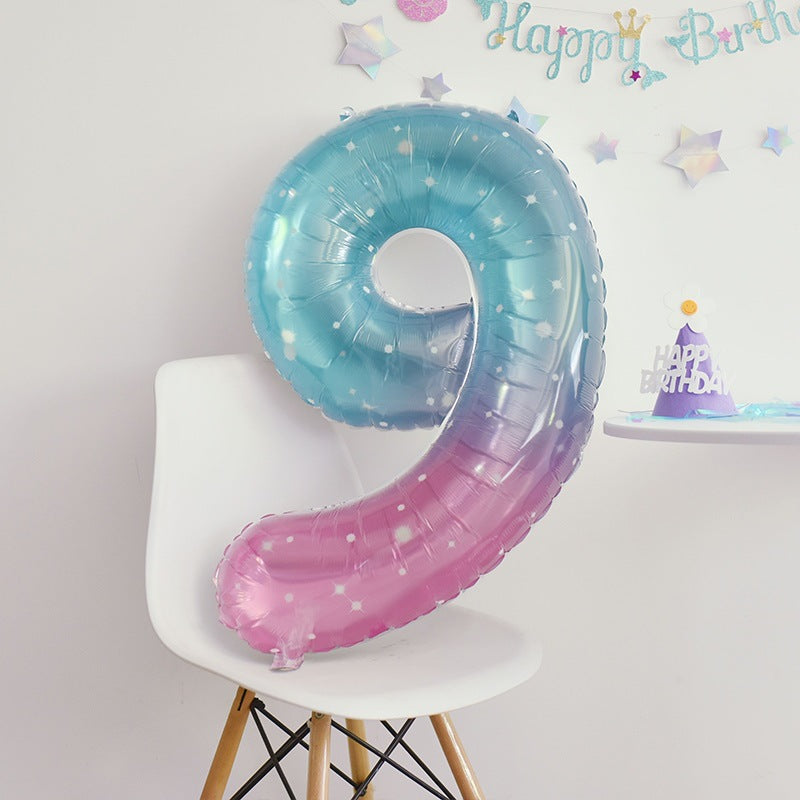 Starry Mermaid Balloons