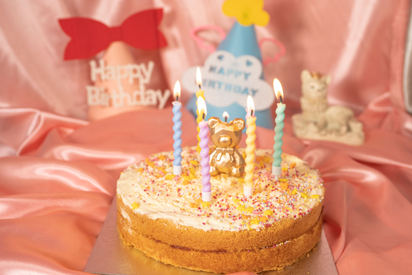 Macaron Twisty Candle