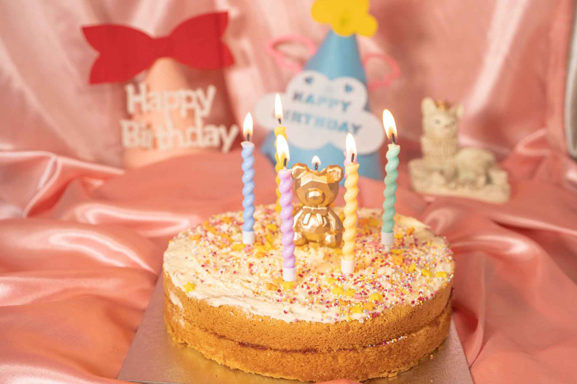 Macaron Twisty Candle