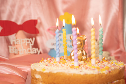 Macaron Twisty Candle