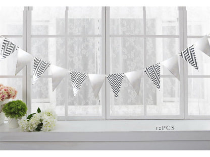 Laser Cut Birthday Banner, Happy Birthday Bunting Banner