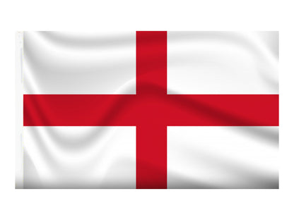Flag of England, St George Cross Flag, Double Stitched, 5FT x 3FT