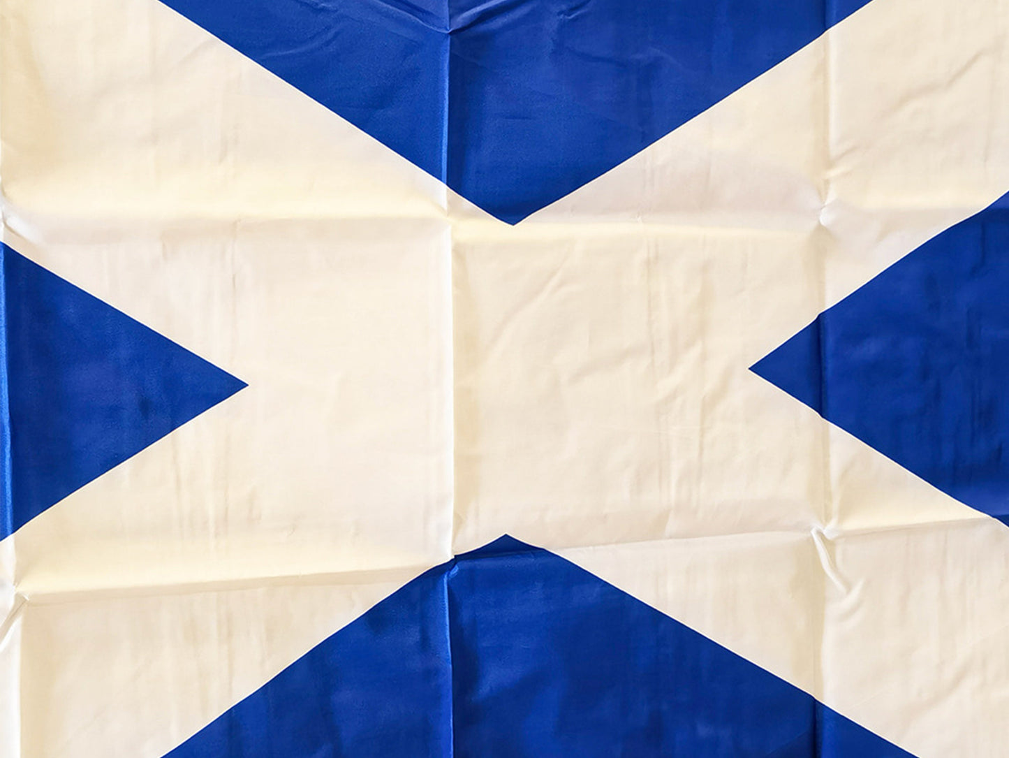 Flag of Scotland, St Andrew's Cross, Double Stitched, 5FT x 3FT