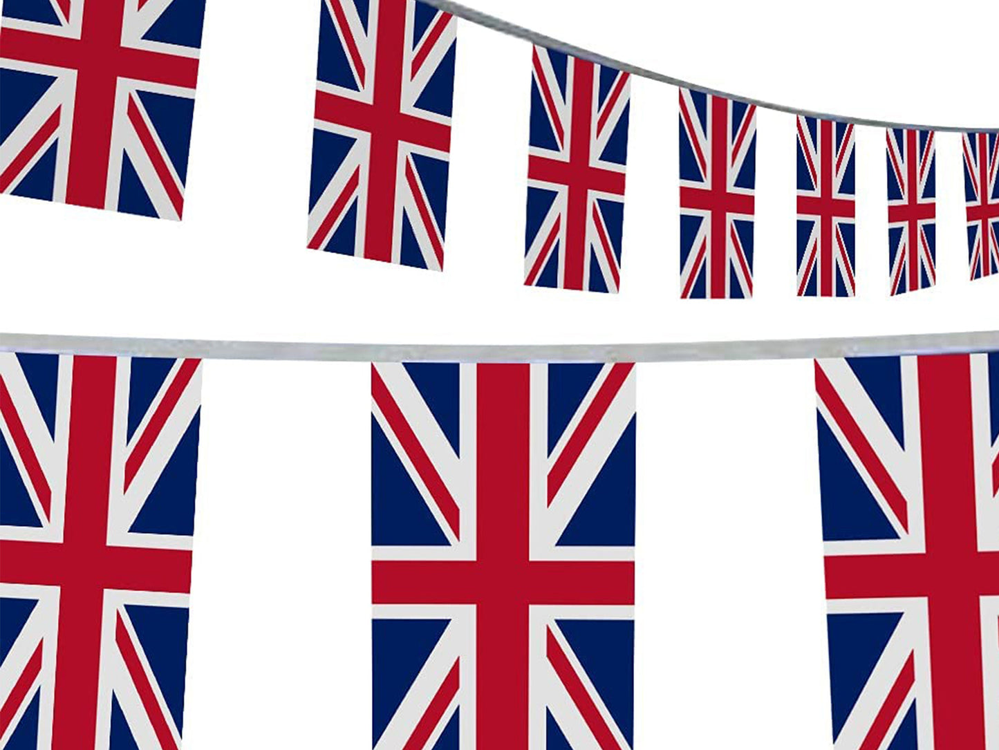 UK Bunting Flag Banner, Great Britain Bunting Flag Banner