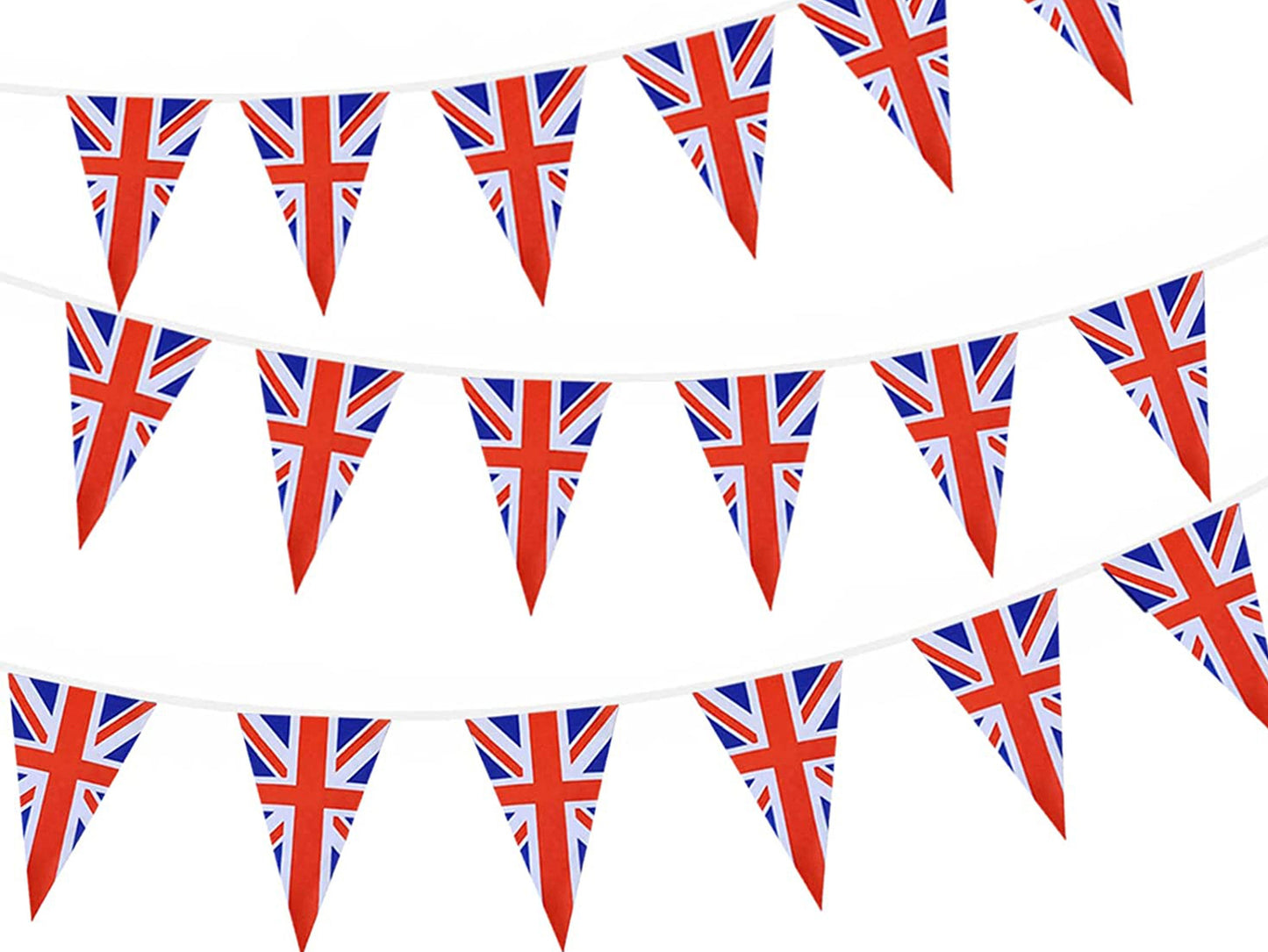 UK Bunting Flag Banner, Great Britain Bunting Flag Banner