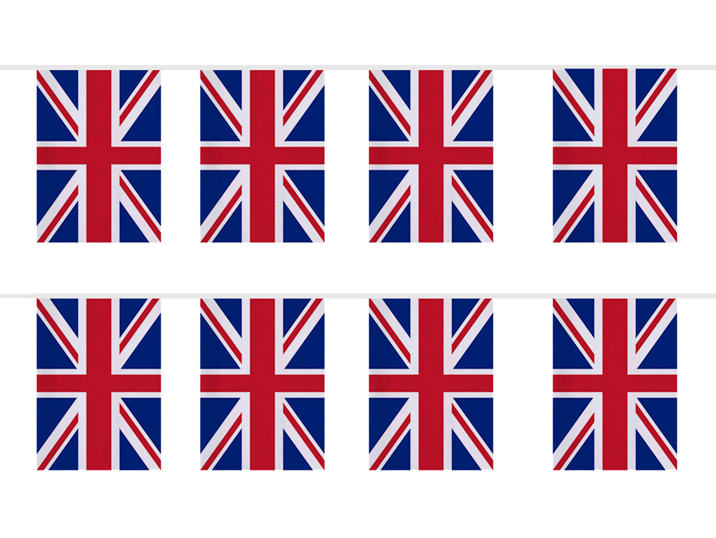 UK Bunting Flag Banner, Great Britain Bunting Flag Banner