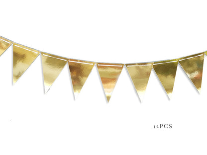 Birthday Hat Banner, Birthday Party Bunting with Hat