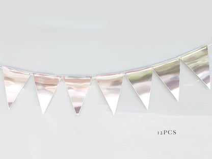 Birthday Hat Banner, Birthday Party Bunting with Hat